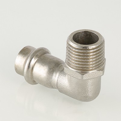 VTi.953.I.001504 Фитинг из нержавеющей стали – пресс-угольник с наружной резьбой Valtec 15 мм х 1/2"  - Вид №5