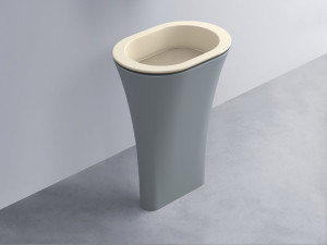 AMLA65-LN+AMPILO-AV+AMCOLO-BR Раковина Amedeo Ovale отдельностоящая cielo Enjoy + Amedeo