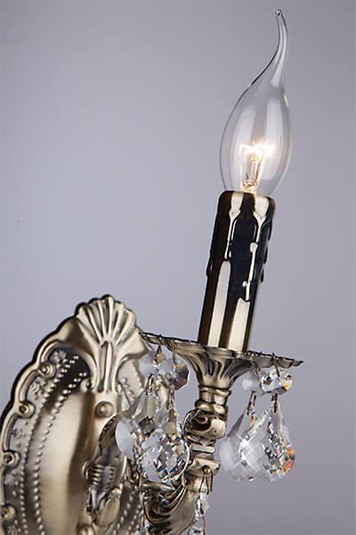 Бра настенное бронзовое Bogates Strotskis 212/1 BOGATES СВЕЧА 00-3927978 Бронза  - Вид №2