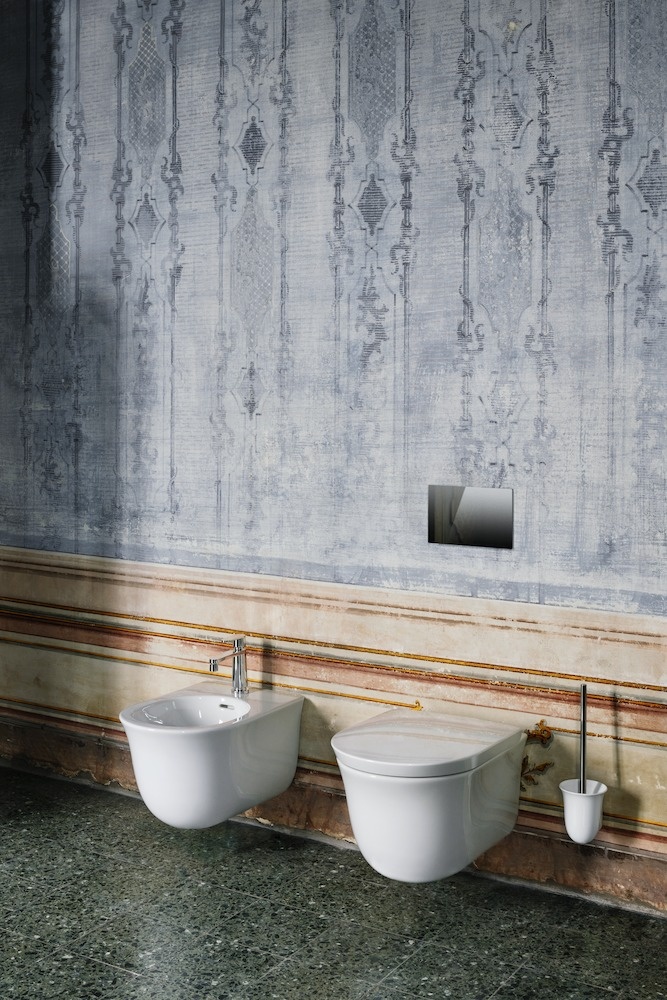 H8208510000001 Подвесной унитаз, безободковый смыв Rimless LAUFEN PRO - Вид №7