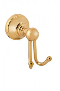 140110008a Вешалка Luna двойная золотая