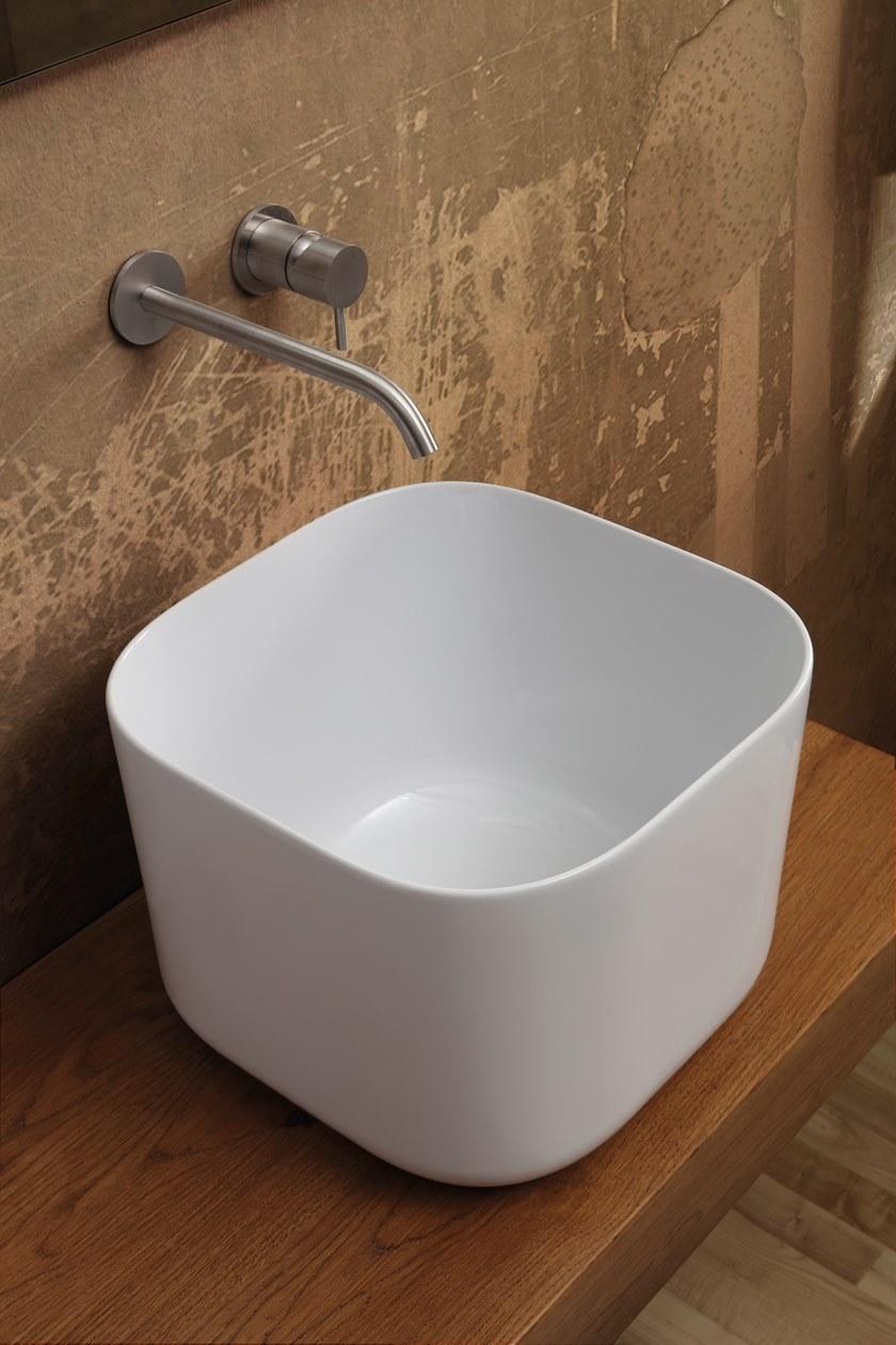 32170101,32140101 Накладная раковина на столешницу  овальная Alice Ceramica UNICA - Вид №9
