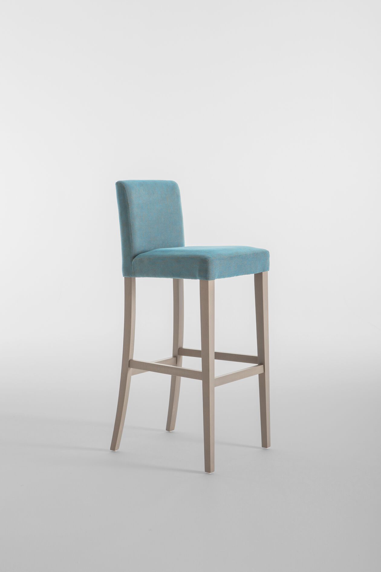 Высокий табурет из бука со спинкой Palma ARCH-00096247 - Вид №9