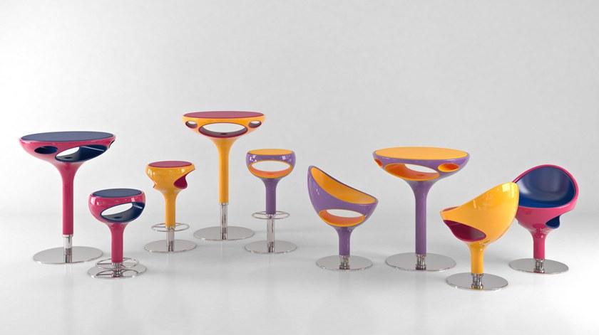 Giovannetti Барный стул с регулируемой высотой Ring sun-id-1347909 - Вид №5