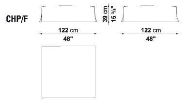 B&B Italia Модульный угловой диван из ткани Charles sun-id-1494315 - Вид №19