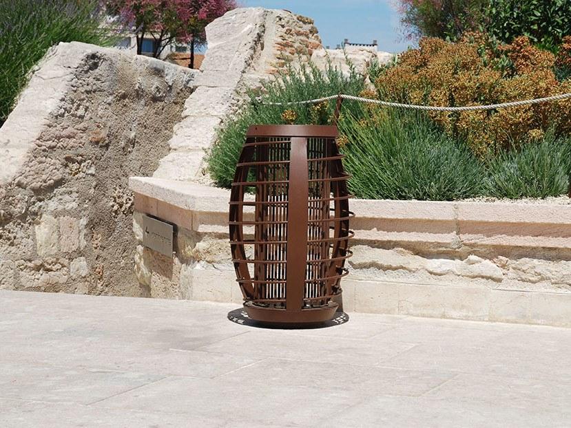 CYRIA Мусорный ящик Corten ™ для улицы Migration sun-id-1355831 - Вид №2