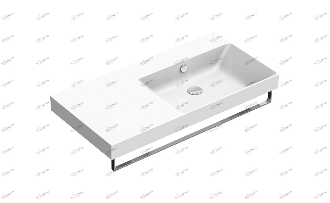 110DZEUP00 Накладная раковина под столешницу  овальная CERAMICA CATALANO 