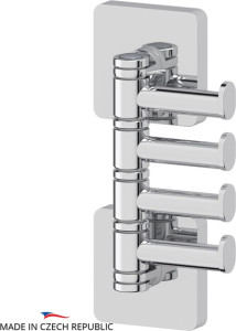 AVA 004 Крючок поворотный четверной ELLUX Avantgarde
