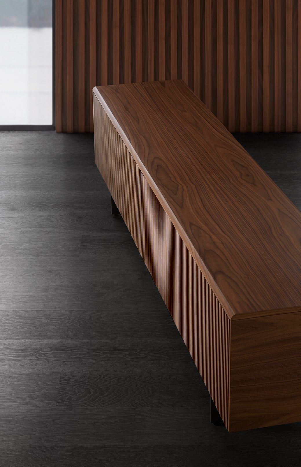 Деревянный шкаф для телевизора с откидными дверцами Punt Мальме ARCH-00024058 - Вид №11