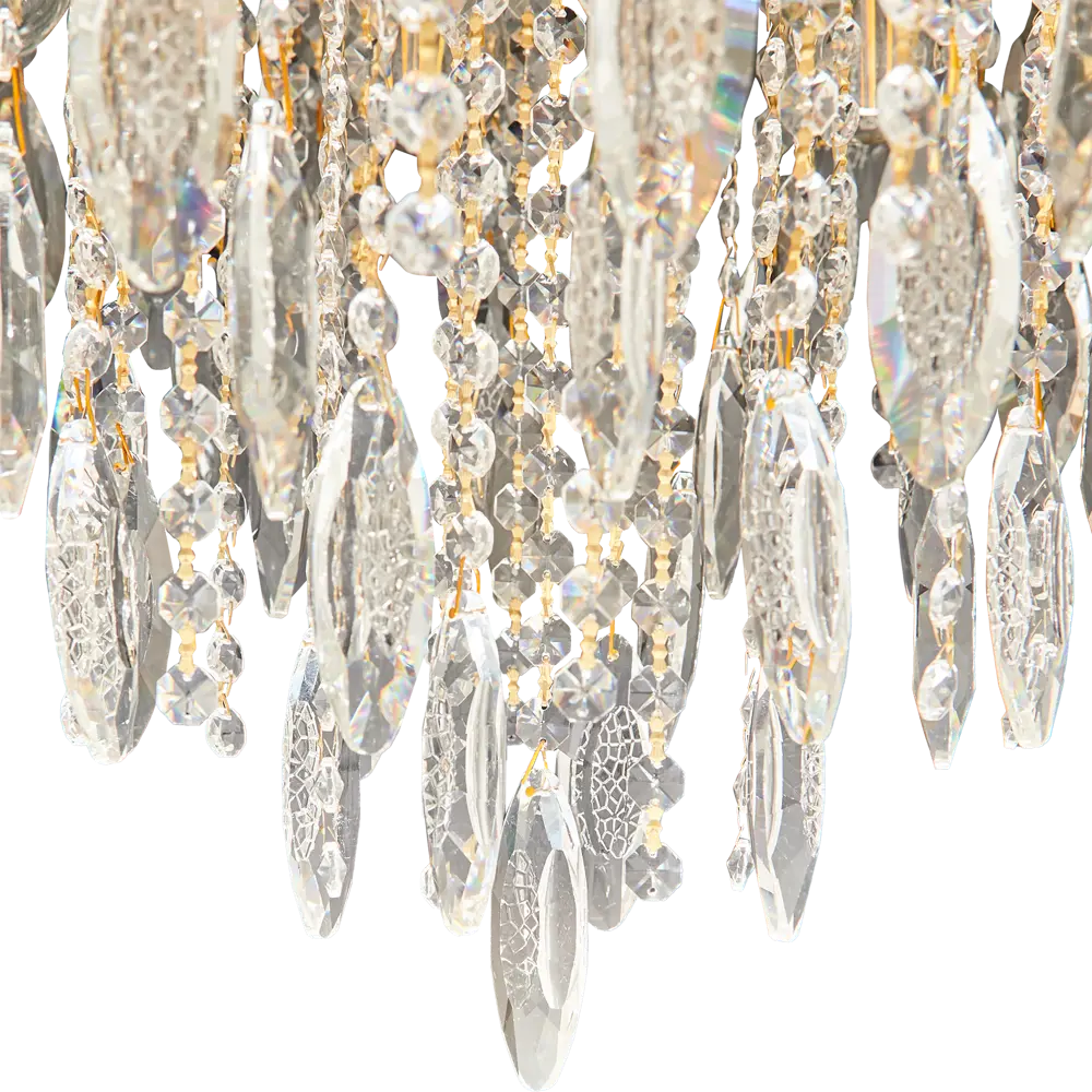 Люстра каскадная потолочная De City Бриз 8 ламп 24 м² E27 220 V STLM-2023475 - Вид №7