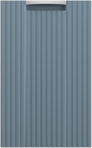 Фасады для кухни Модерн Фрезеровка «Магнум Билд» 702 Голубой