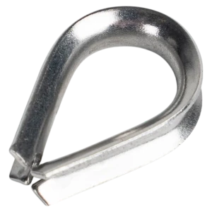 Коуш из нержавеющей стали DIN 6899 4 мм 2 шт.