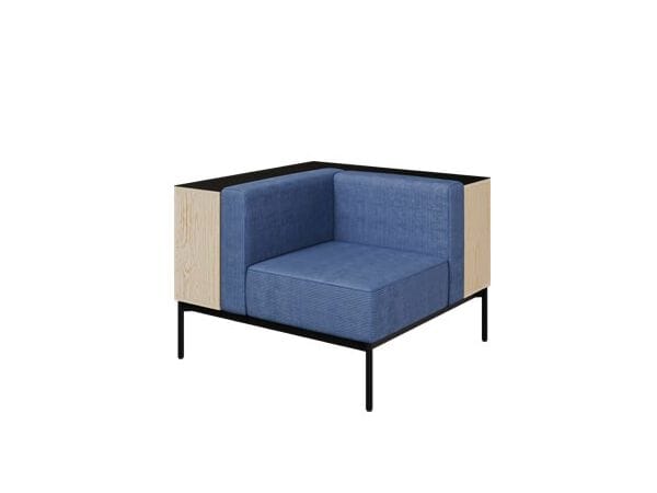 Тканевое угловое кресло Intuit by Softrend Spot ARCH-00109771 - Вид №1