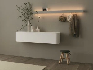 Caccaro Буфет из лакированной древесины с откидными дверцами Sideview