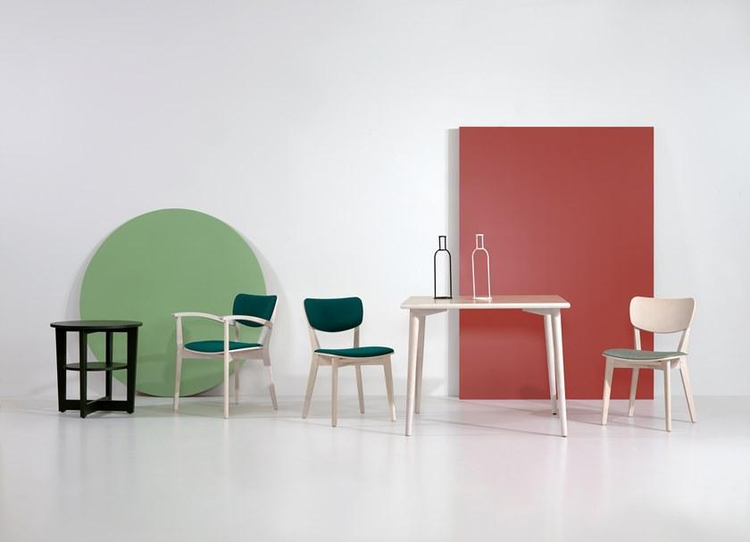 Fenabel Стул из массива дерева с подлокотниками Myriam sun-id-1427015 - Вид №2