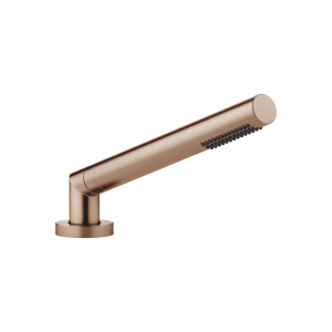 Ручной душевой набор для установки на край ванны или на край плитки - матовая бронза