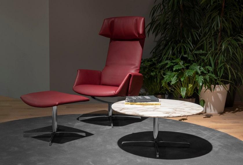 de Sede Кожаная подножка с 4 спицами Ds-343 sun-id-1375733 - Вид №1