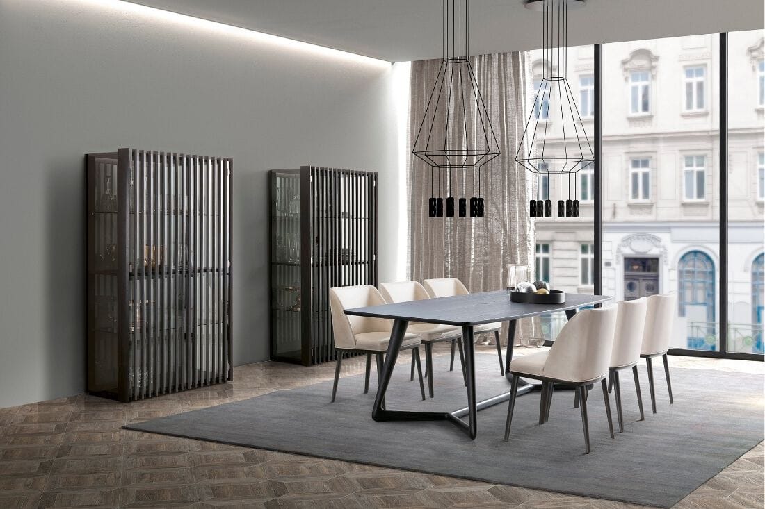 Прямоугольный обеденный стол из массива дерева Pacini & Cappellini COVER ARCH-00099858 - Вид №1