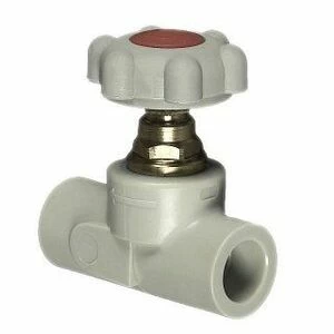 Вентиль 25 пластиковый прямоточный FV-PLAST