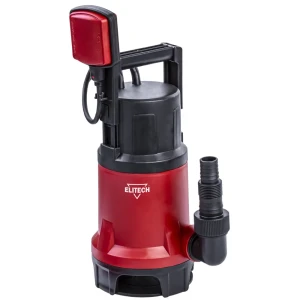 Погружной дренажный насос Elitech 750-35П для откачки грязной воды 89373879