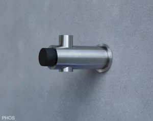 H20-55TS Настенный дверной упор и крючок для одежды, ø20 мм, длина 6,6 см PHOS