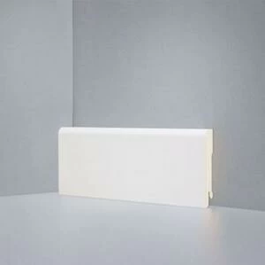 Плинтус Deartio Universal Кремовый, Мдф U 102-80 9010 МДФ+эмаль 2050х80 мм.