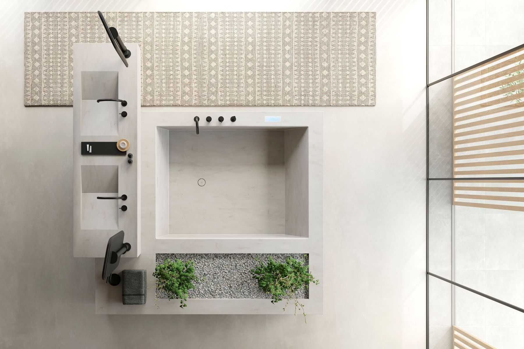 Раковина для растений Corian® Rexa уникальный ARCH-00106286 - Вид №1