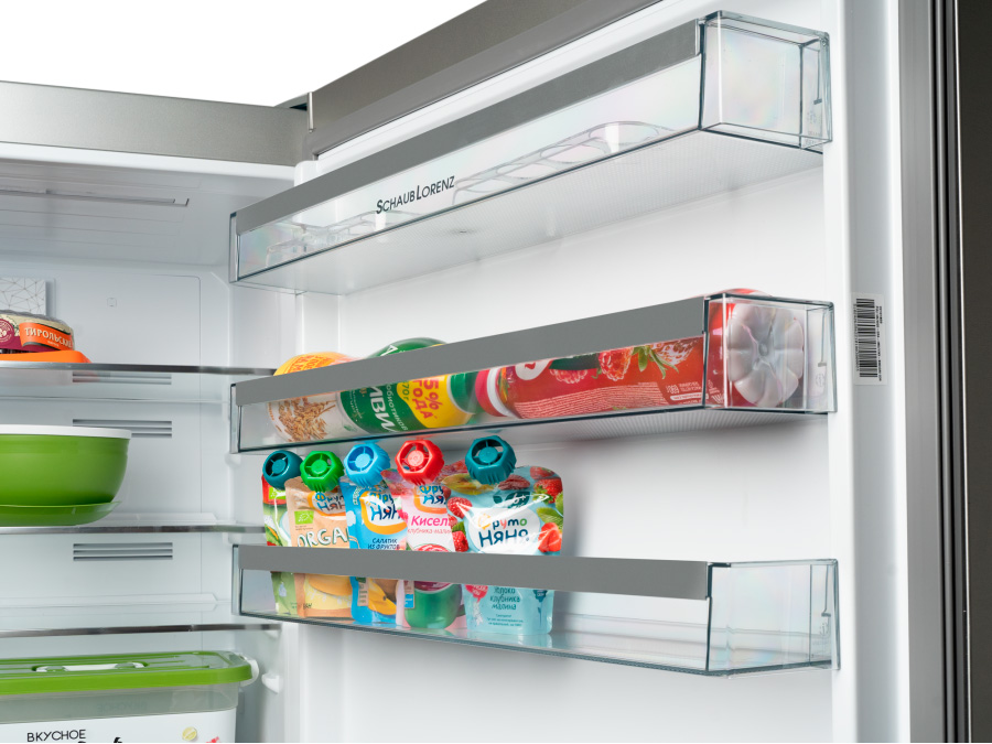 9920937 Холодильник с морозильником   Schaub Lorenz SLU S620X3E серебристый STDN-0036351 - Вид №9
