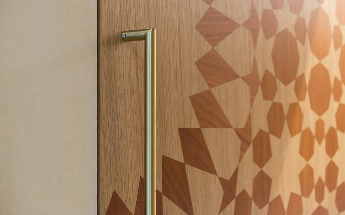 144024P3300 Ручка-скоба - латуньd line Knud Holscher  - Вид №1