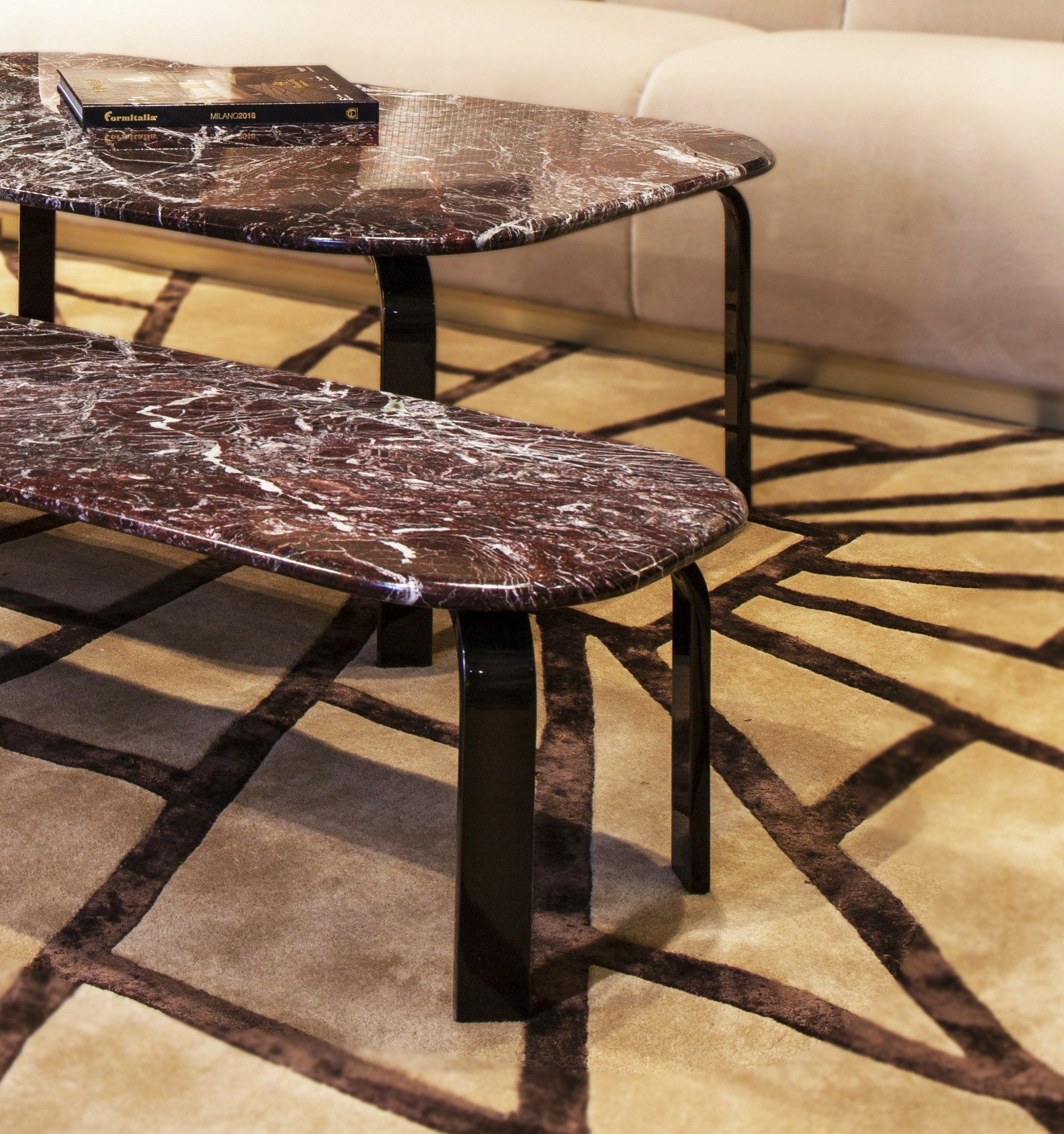 Журнальный столик из черного мрамора Marquina Formitalia ARCH-00073236 - Вид №13