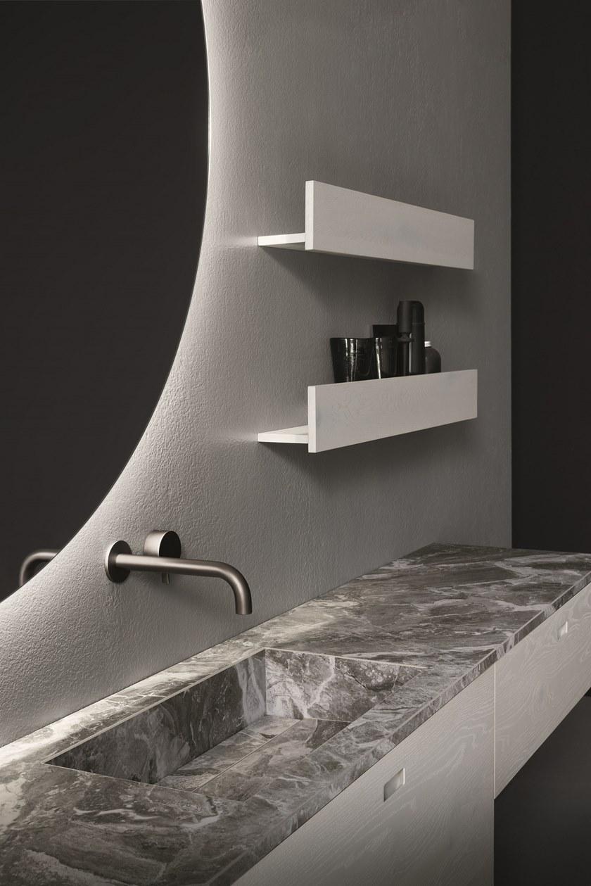 NOVELLO Подвесная тумба под умывальник из дуба с зеркалом Craft 2.0 sun-id-1416040 - Вид №3