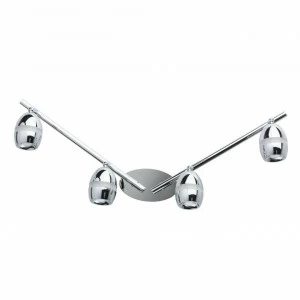 Светодиодный спот цвета хром De Markt "Этингер 6" 704023004 DE MARKT ЭТИНГЕР 6 00-3891272 Хром