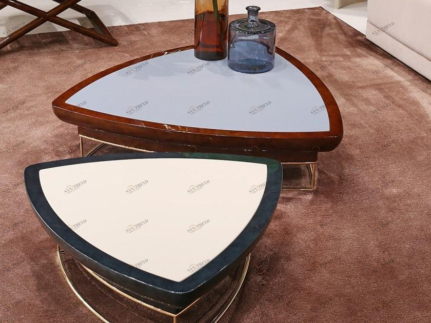 Turri Низкий треугольный журнальный столик Madison sun-id-1480109