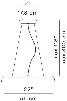 LUCEPLAN Светодиодная подвесная лампа из анодированного алюминия Compendium plate D81ps - Вид №1