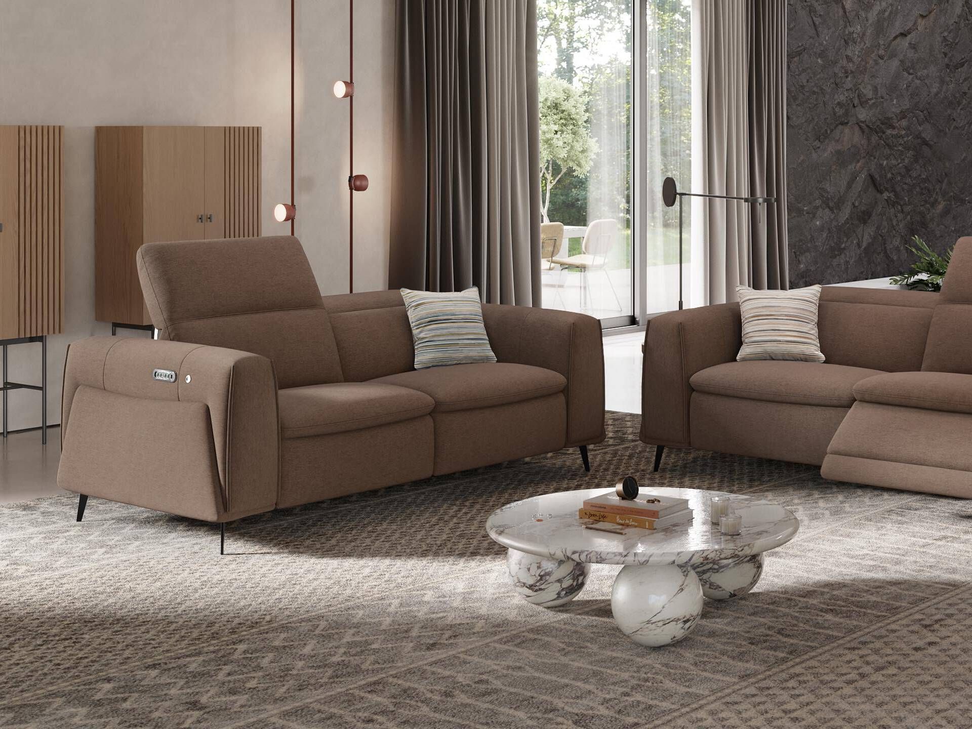 2-местный тканевый диван Sofanella Belluno ARCH-00075363 - Вид №1