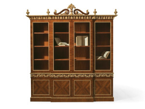 Книжный шкаф из розового дерева