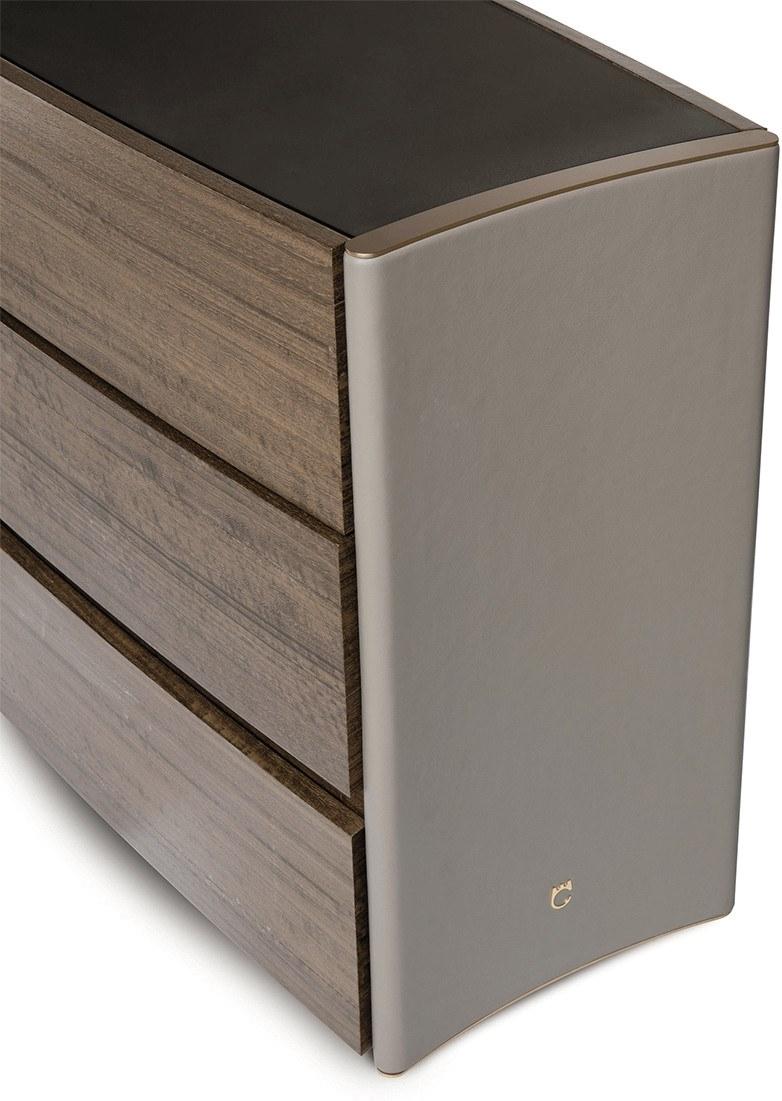 Paolo Castelli Комод из дерева и кожи Dea sun-id-1446582 - Вид №8