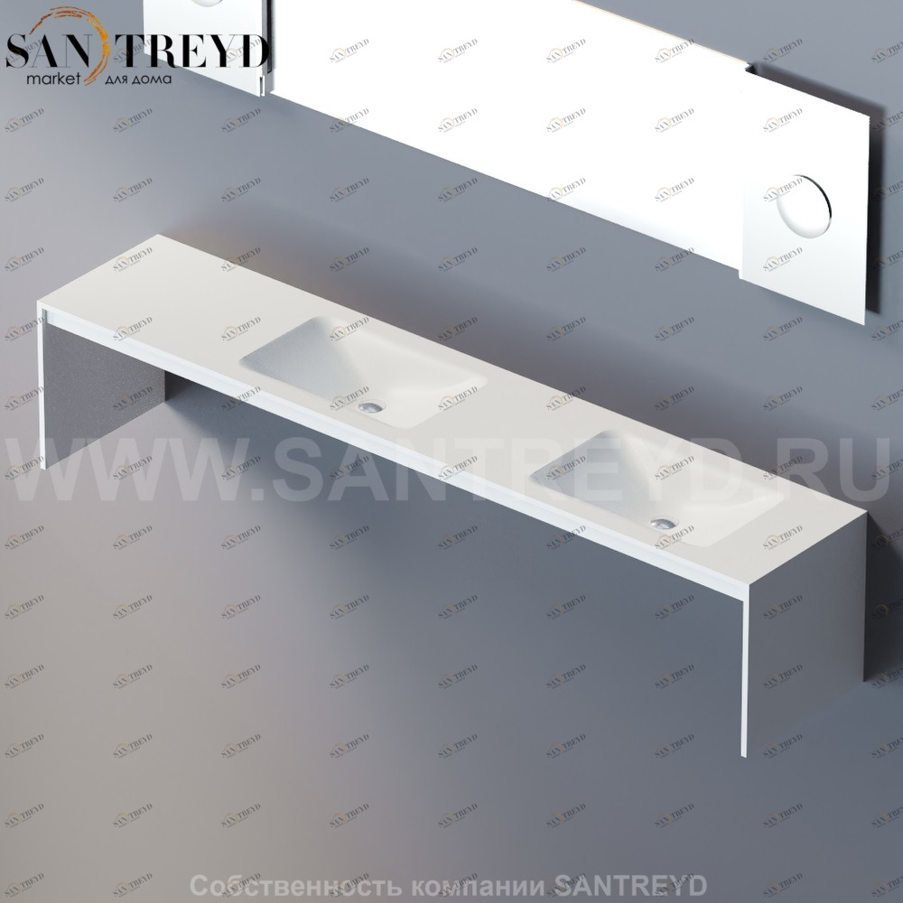 AEVONFM012Z240EX Подвесная раковина настенная овальная Agape Evoluzione белая