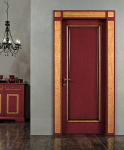 S1 Tifernoit Дверь с античным лаком Porte