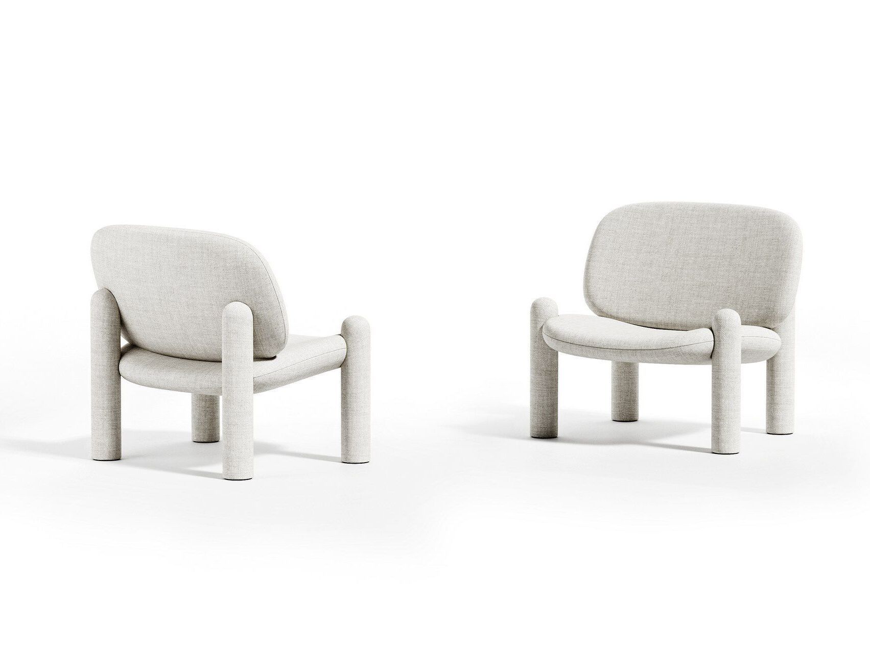 Тканевое кресло с подлокотниками In Stock Driade ARCH-00069851