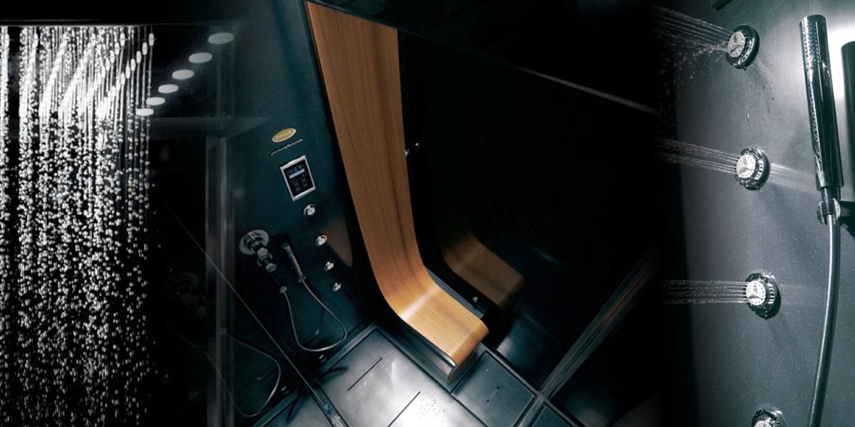 Душевая кабина с гидромассажем Omega 9547-123A Dx Jacuzzi 9547123ADX - Вид №2