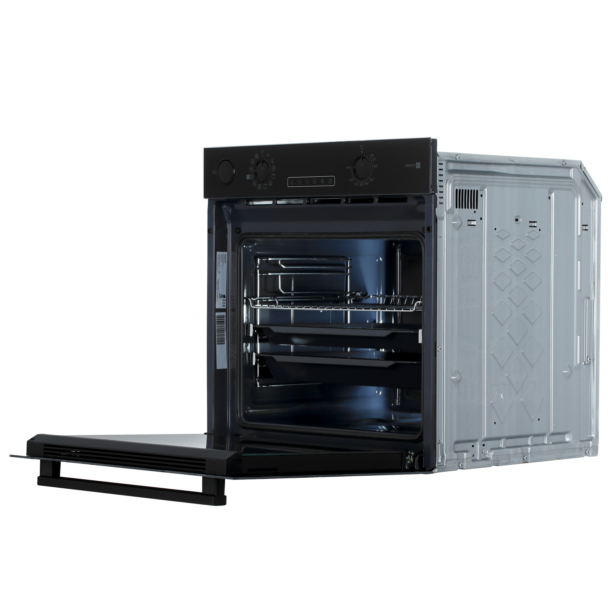 9136634 Электрический духовой шкаф Hotpoint HSTFD 1232 JS BLG черный STDN-0112017 - Вид №6