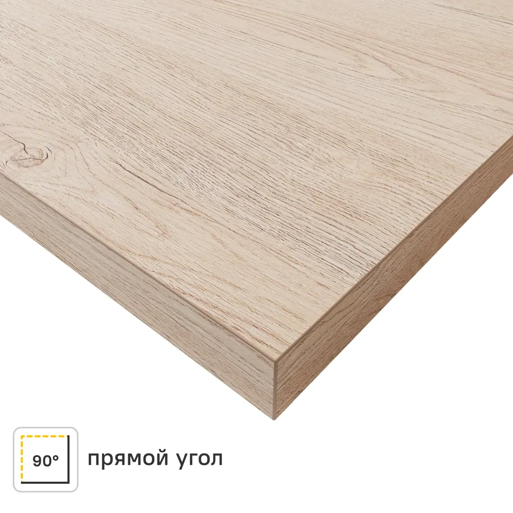 Столешница KONSENSA Дуб Мадуро 60x120x3.8 см ДСП цвет коричневый 89452044 STLM-2013736 ДСП Прямой угол