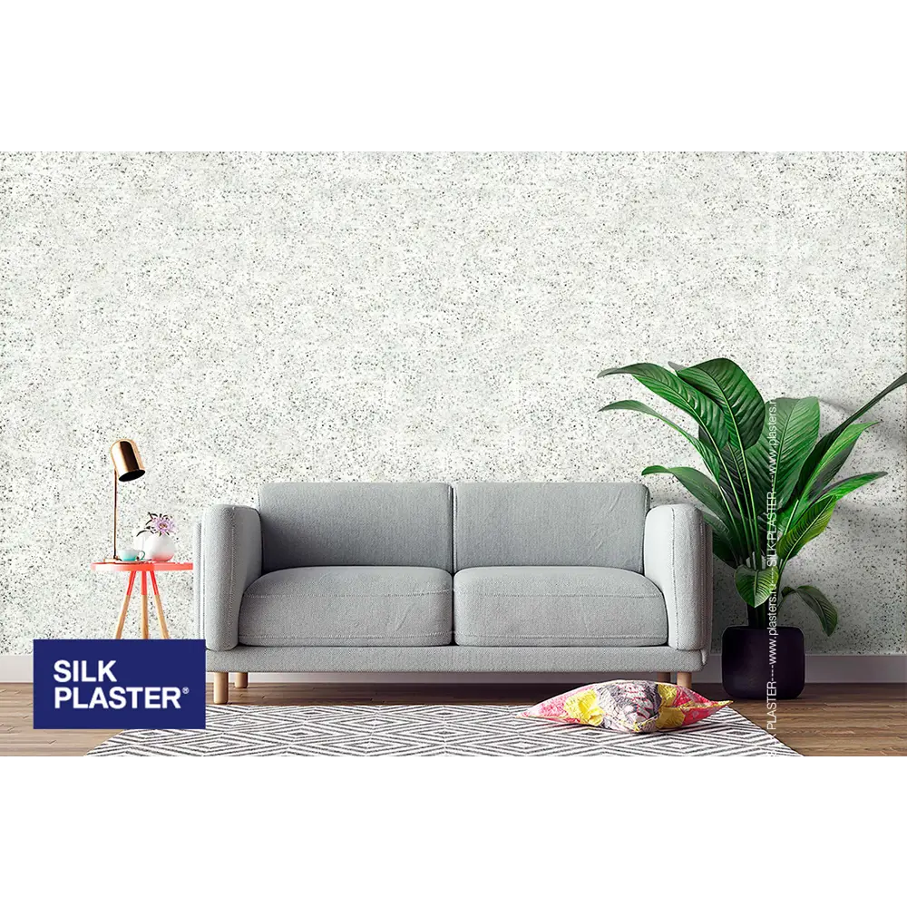 Жидкие обои Silk Plaster Absolute А230 1.05 кг цвет серебристо-белый 82736038 STLM-2140818  - Вид №3