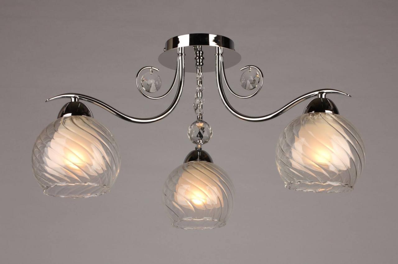 Потолочная люстра Omnilux OML-46107-03 OMNILUX OML-461 183128 Белый  - Вид №3