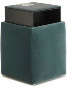 Bolzan Letti Пуф-контейнер из ткани с док-станцией