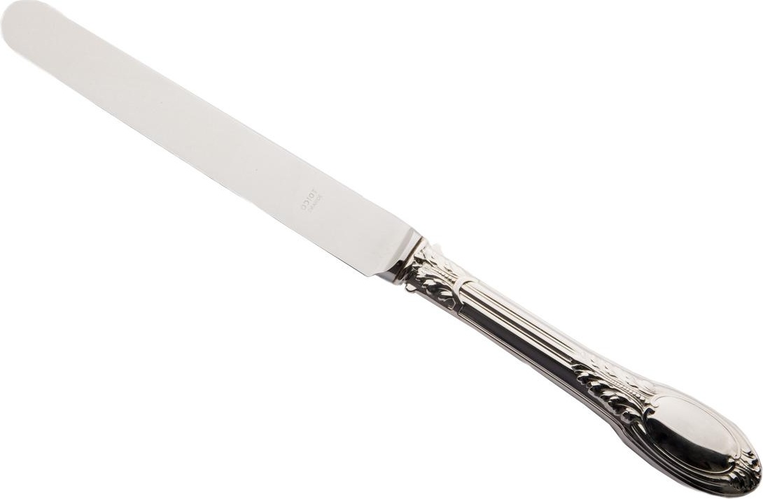 76268 Odiot Нож десертный 21,9см "Гримальди" (серебро 925пр) Серебро 925 