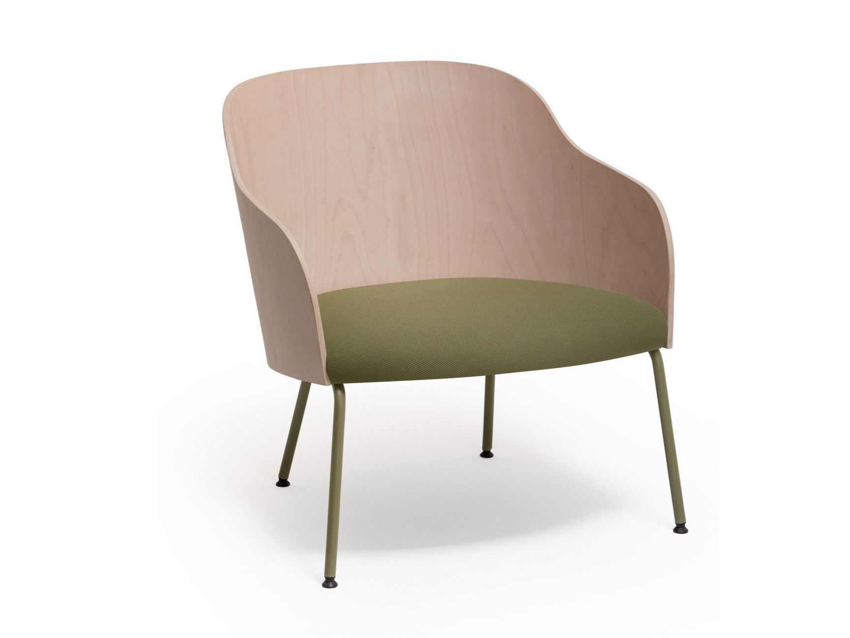 Деревянный стул с подлокотниками Vergés Cistell Curve ARCH-00048246 - Вид №1