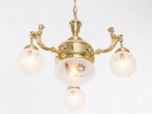 Patinas Lighting Подвесной светильник ручной работы из латуни Fortuna