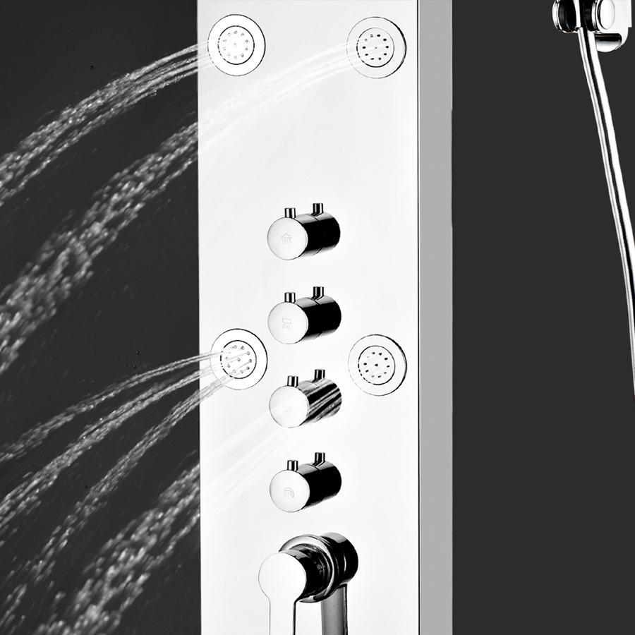 Душевая панель Alvaro Banos Valencia V2 Cromo Santreyd  - Вид №4